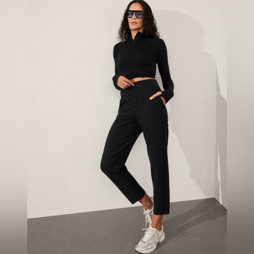 Nwot-Athleta Black Endless Pant, Size 2